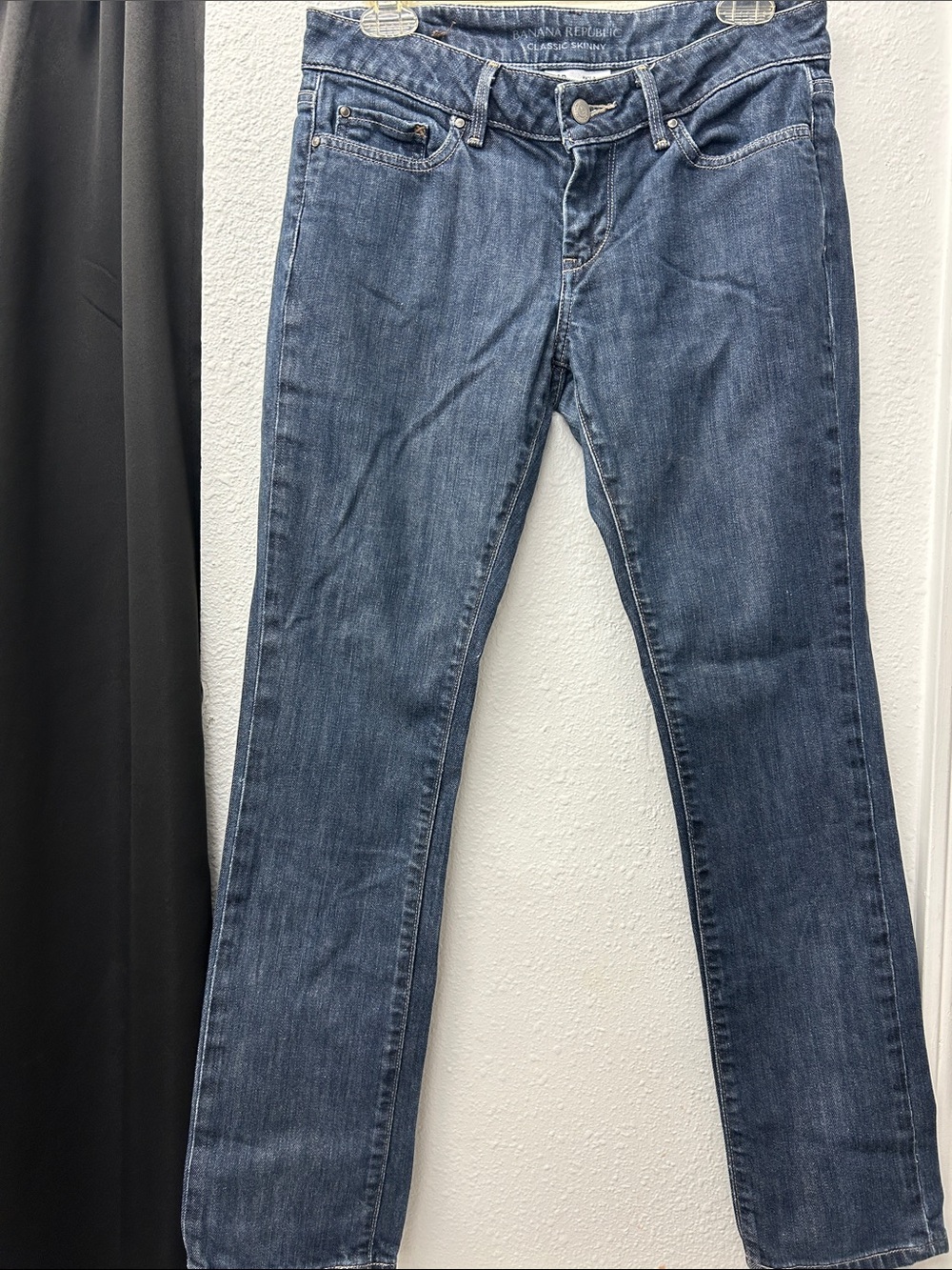 Banana Republic Women's Mid-Rise Straight Jeans - Blue